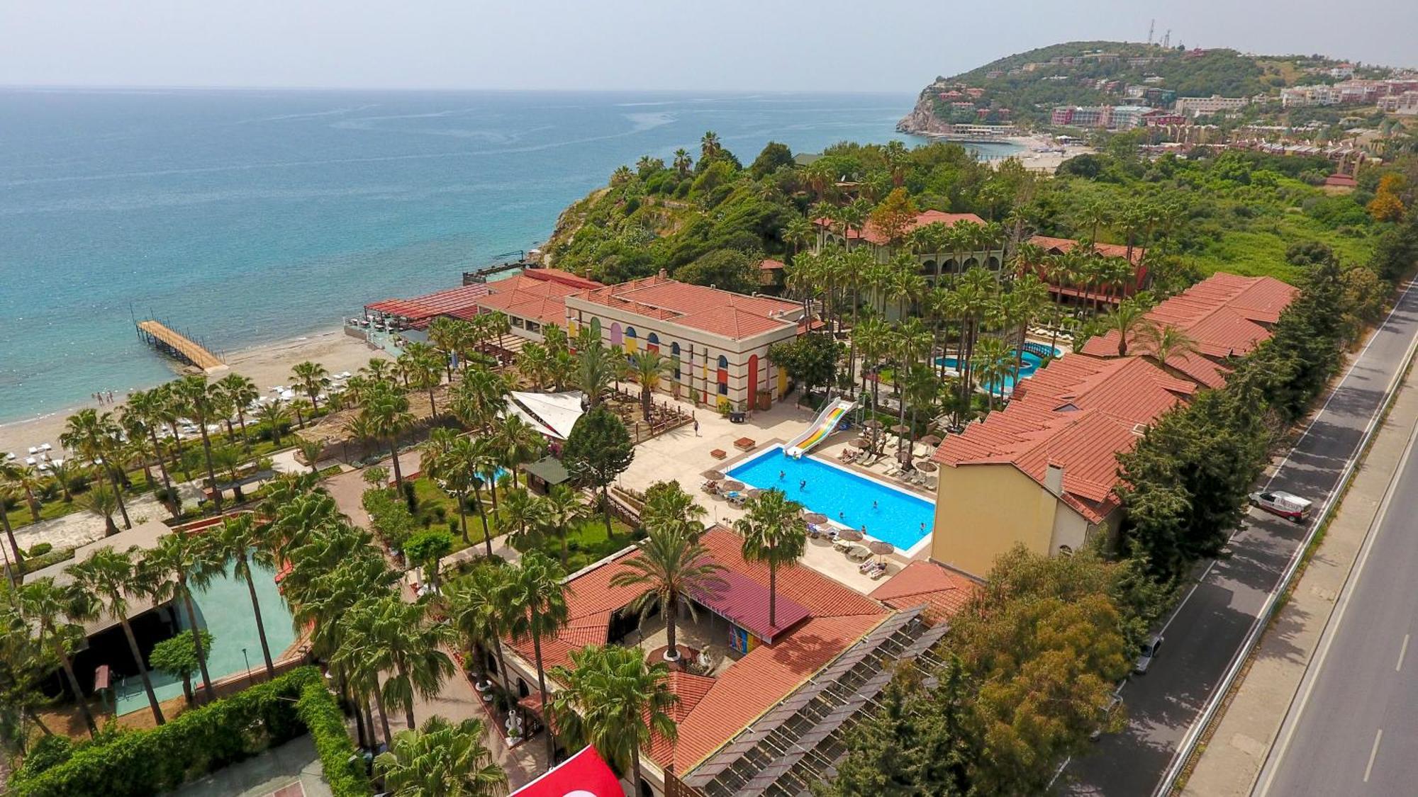 Green Paradise Beach Hotel Toslak Esterno foto