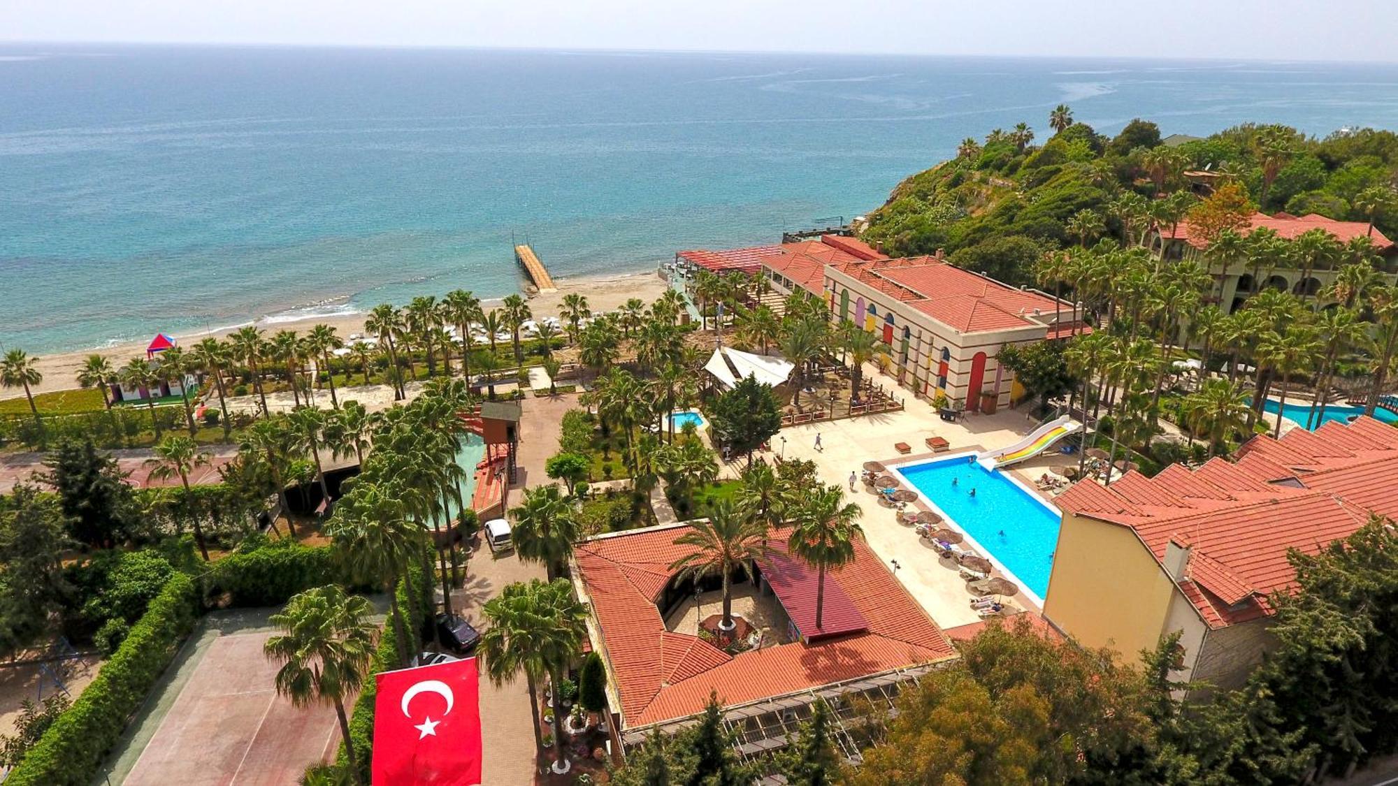 Green Paradise Beach Hotel Toslak Esterno foto